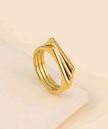 Geometric Decor Ring