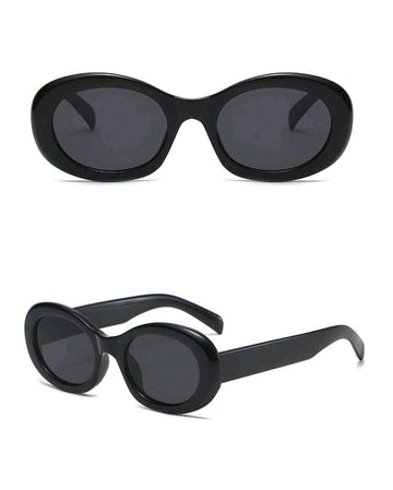 1pc Women's Fashionable Large Oval Frame Sunglasses In Minimalist Design, Available In Black And White, Perfect For Everyday Wear, Travel, And Vacation In Summer Sunglasses Beach Sun Glasses Beach Accessories For Women Sun Glasses Sunglasses Shades