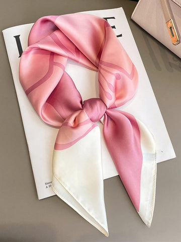 1pc Lady Spring And Summer Scarf Scarf High-Grade Sense Neck Scarf Lightweight Daily Bandana,Hair Band,Head Band Ideal For Dressing Up Your Look