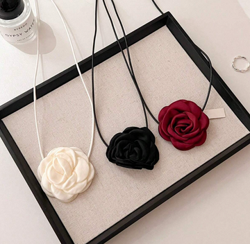 3Pcs/Set Flower Choker Necklaces