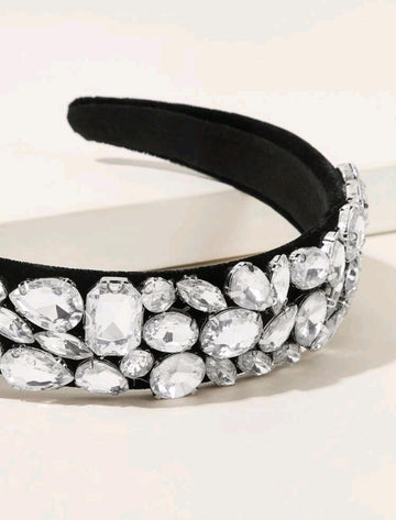 Rhinestone Decor Headband