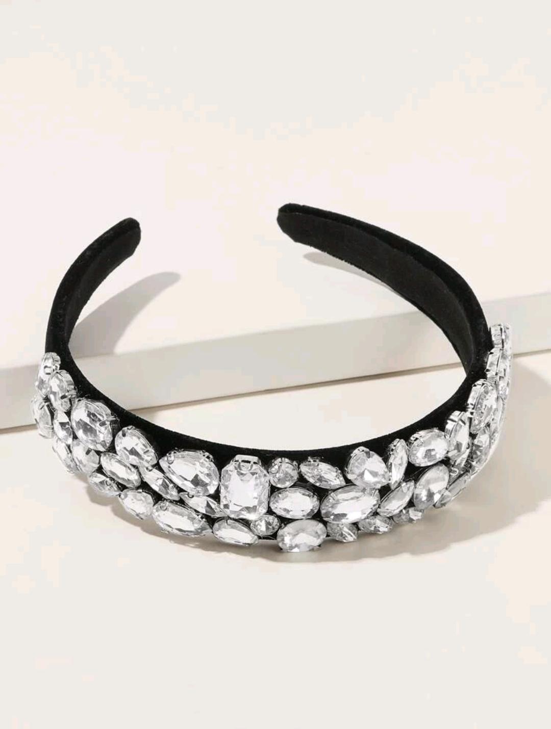 Rhinestone Decor Headband