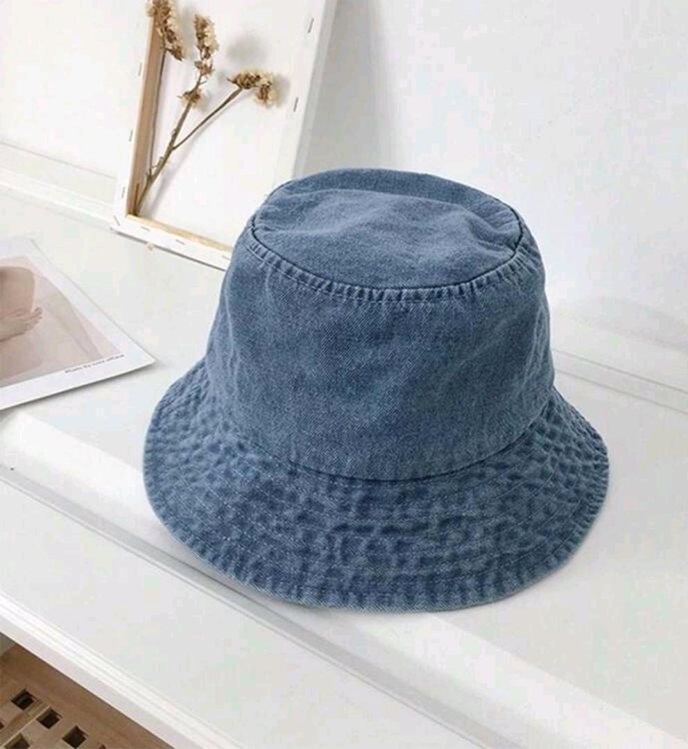 1Pc Unisex Cotton Bucket Hats Women Summer Sunscreen Panama Hat