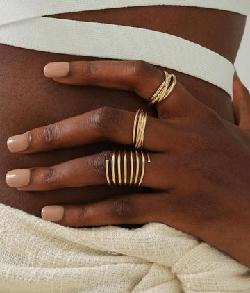 3pcs Layered Minimalist Ring