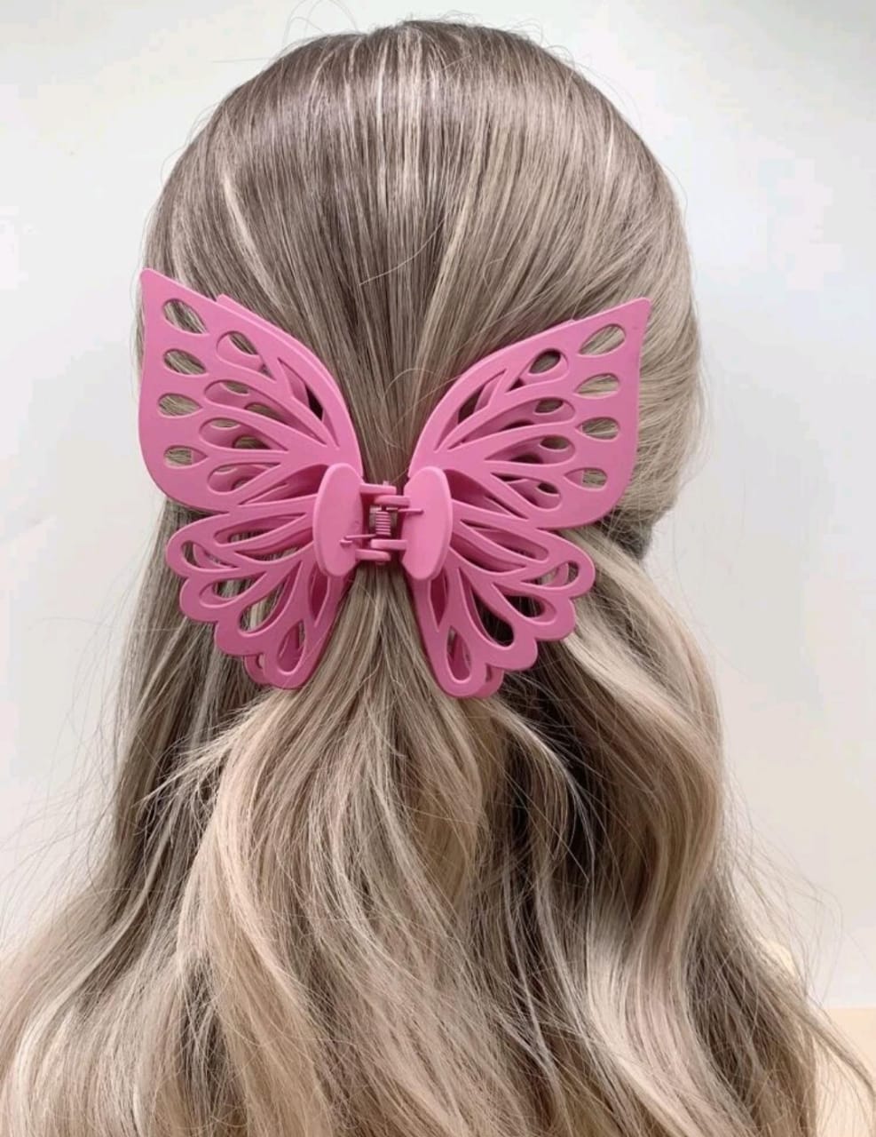 1pc High-Quality Large Butterfly Hair Claw For Women, Romantic