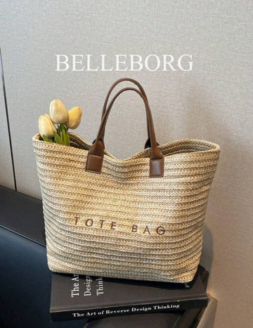 Large Capacity Casual Vacation Straw Tote Bag, Minimalist Elegant Women Shoulder Handbag, Hottest Beach Bags For Women, Fashion Summer Vacation Bag, Beach Essentials Women Bags For Vacation & Holiday, Newest Holiday Bag