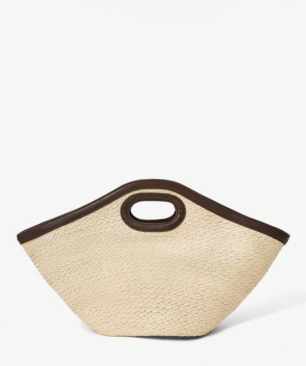 Maija Vacation Casual Woven Large Capacity Tote Bag For Beach