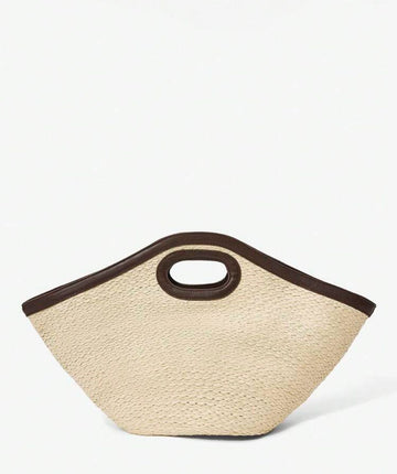 Maija Vacation Casual Woven Large Capacity Tote Bag For Beach
