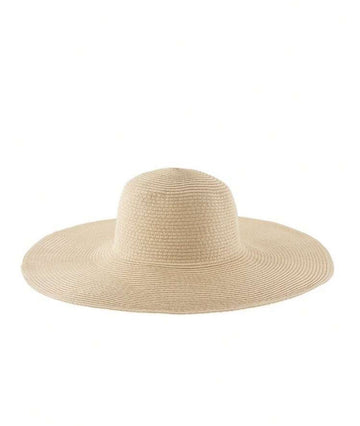 1pc Women's Wide Brim Straw Hat For Beach Vacation,Minimalist Wide Brim Straw Hat Boho,Beach Hats For Woman,Hats For Women,Sun Hat