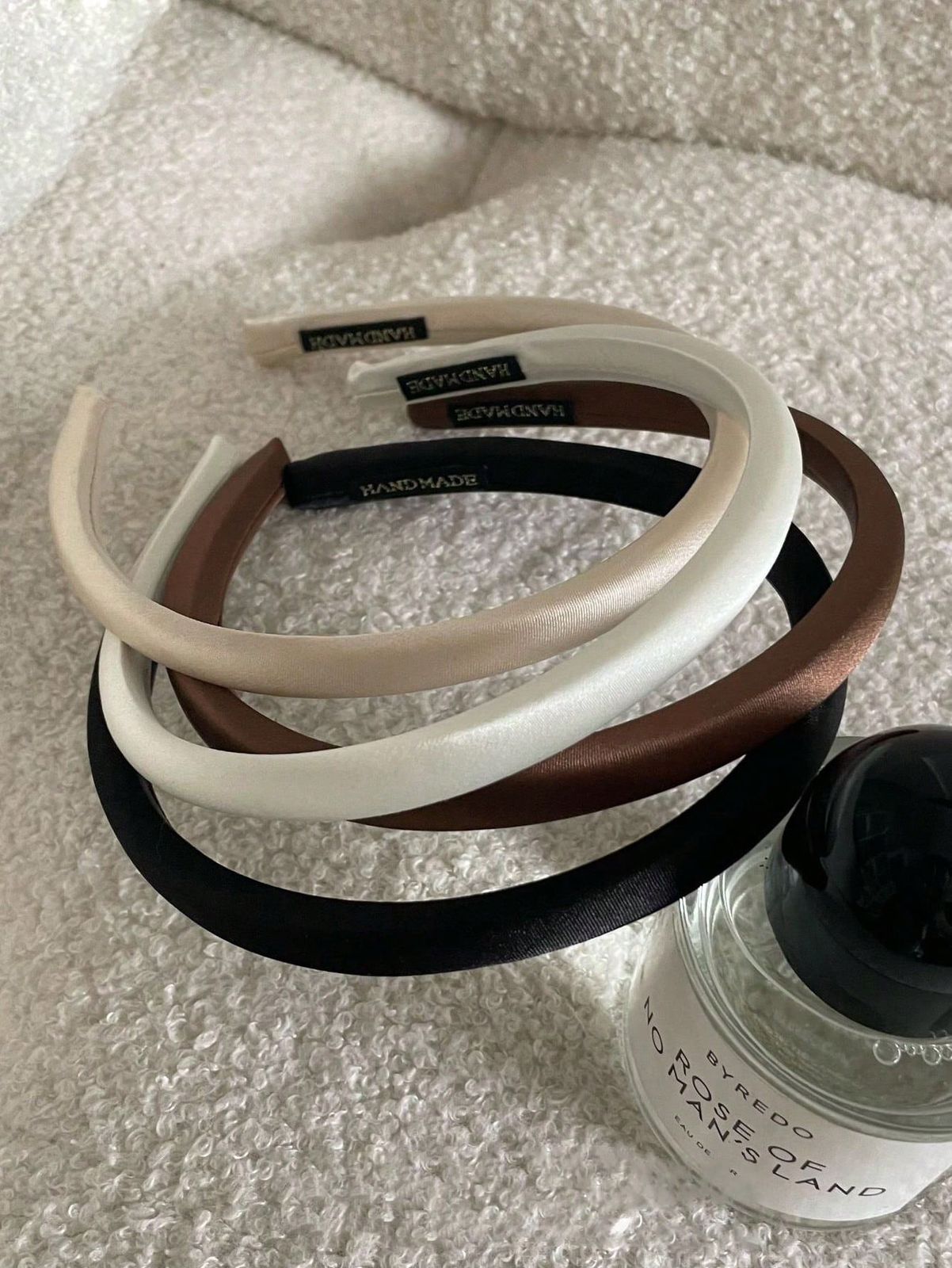 4pcs/Set Ladies' Elegant Atmosphere Bow Tie Headbands Made Of Silk Satin Material In Black, White, Brown And Champagne, Suitable For Daily Life, Going Out, Washing Face, Doing Makeup