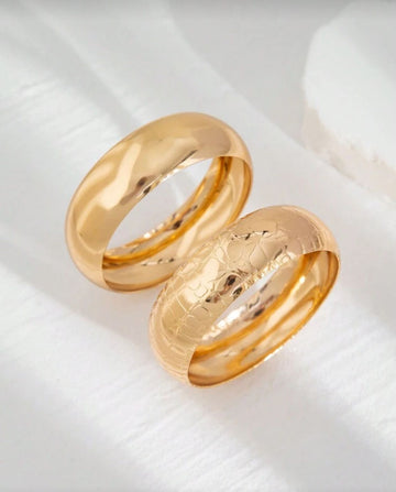 2pcs/Set European & American Exaggerated Metallic Pattern Wide Cuff Bracelet, Retro Minimalist Chunky Jewelry Set, Suitable For Women's Daily And Various Party Decor, Clothing Match Jewelry Gift