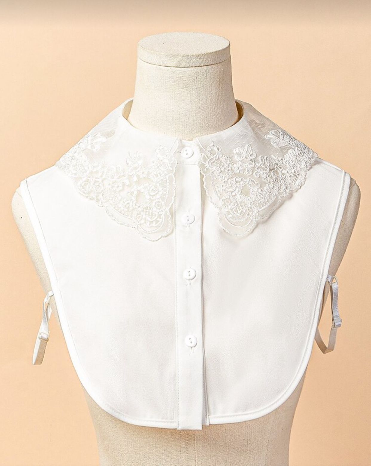 1pc Embroidered Lace Collar False Collar For Dress Valentine's Day