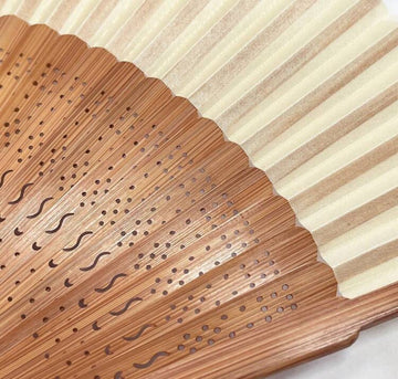 1 Piece Foldable Fan, Chinese/Japanese Style Ladies' Gift, Decorative Elegant Fan, High-Quality Bamboo, Suitable For Home