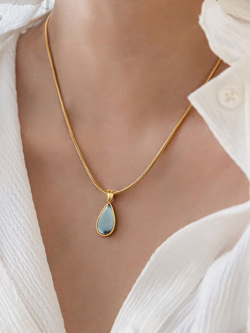 Nooxian Water-drop Pendant Necklace
