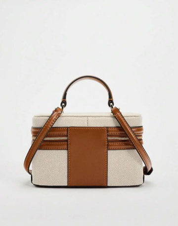 New Arrivals Women's Black Hard Structured Shoulder Bag