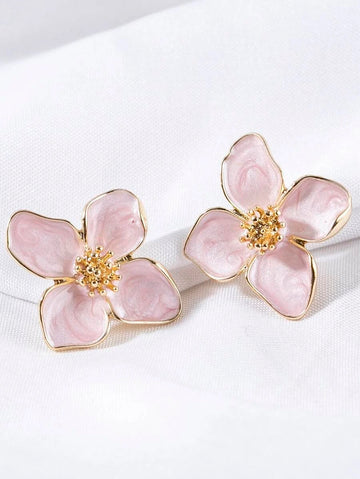 Flower Stud Earrings