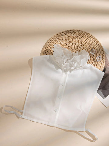 Frilled Dickey Collar